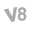 V8 logo